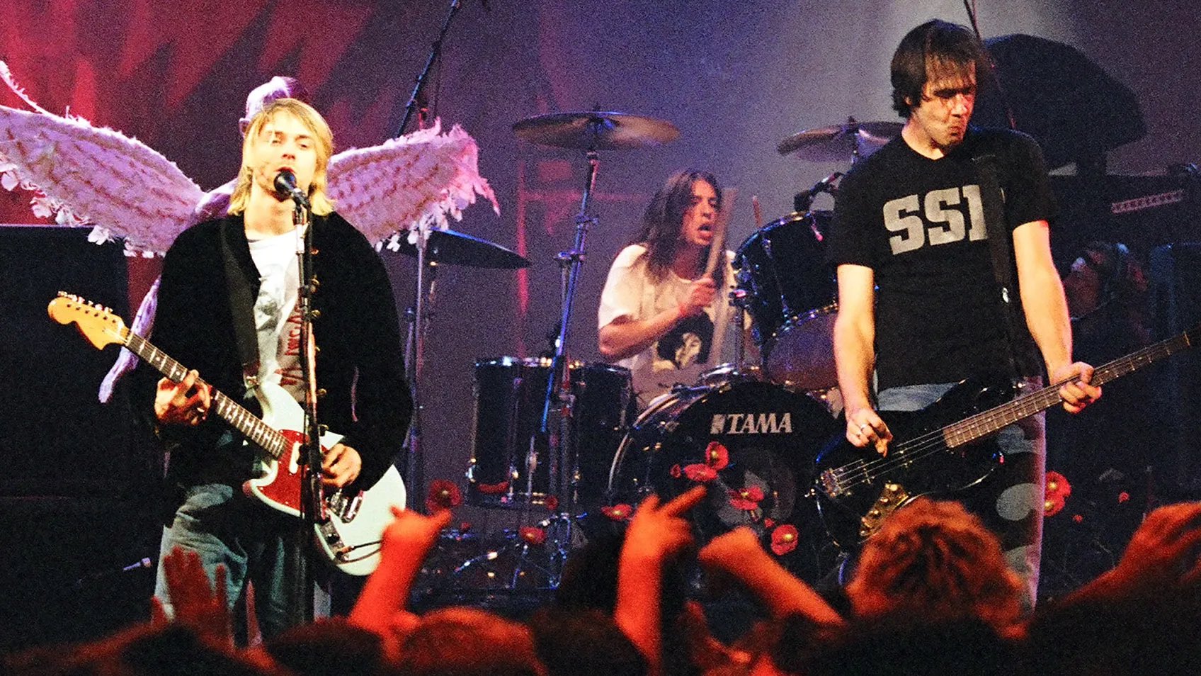Группа Nirvana на концерте