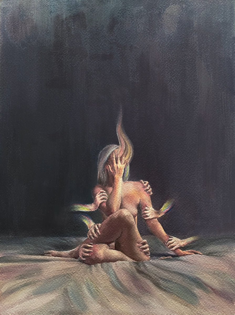 painting dark palettes make me less sad