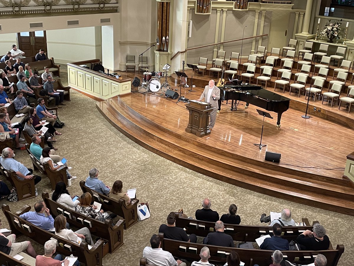 TruettSeminary's tweet photo. The 2022 Summer Intensive with N.T. Wright is officially underway!! Thank you to all who have joined us this week to study Romans 8 with Professor Wright! https://t.co/HM47xO6wvJ