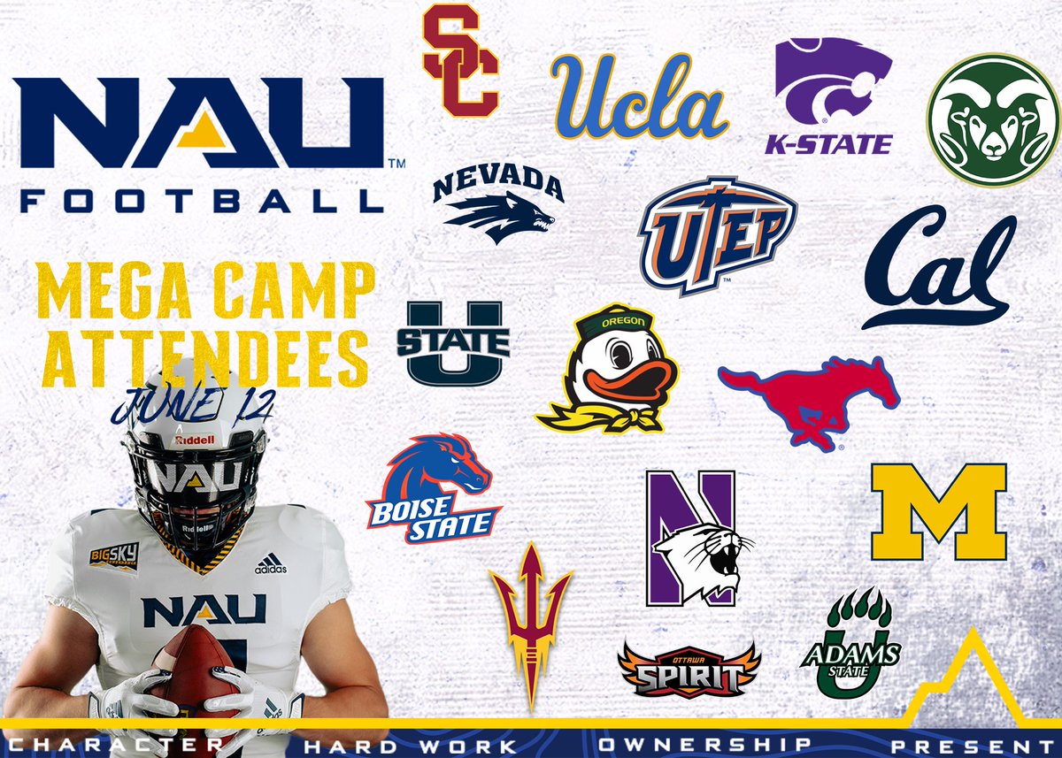 NAU_Football's tweet image. First Camp Done ✅ 

Next Weekend About To Be 🔥🔥🔥

Limited Spots Left ⬇️⬇️⬇️
chrisballfootballcamps.totalcamps.com/shop/EVENT

#NAUStrong ⚒🌲💪 #CHOP