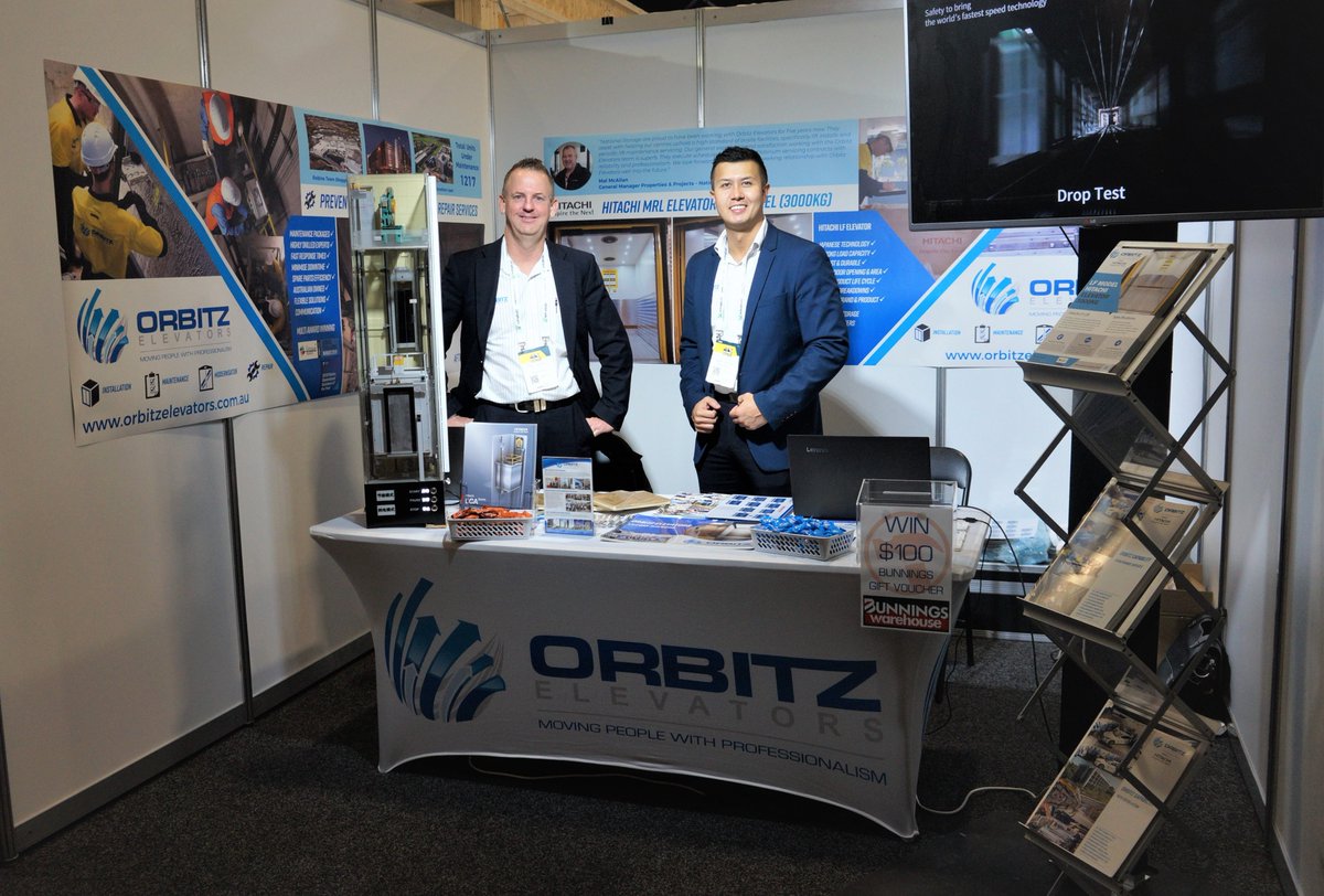 OrbitzElevators's tweet photo. Thank you Sydney Build 2022 for having us!

The turnout was unbelievable, the exhibition halls were packed from start to finish, and we thank everyone that came a visited our stand. 

A successful event, gaining new clients and meeting amazing people in the industry! https://t.co/q8njSTtvab