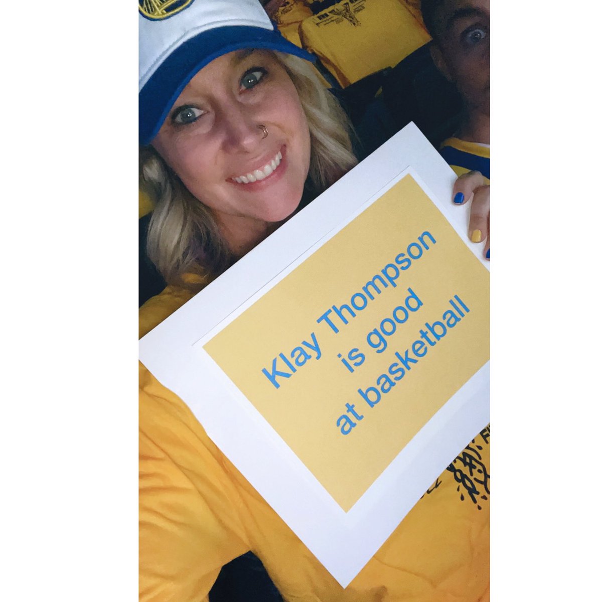 DanieSully's tweet photo. #warriorsground https://t.co/M81iLjFwql