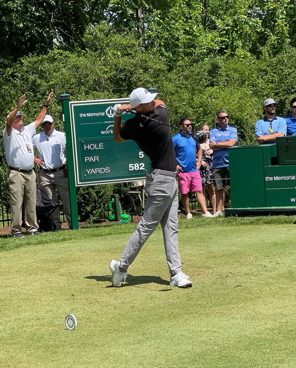 min_cunningham2's tweet photo. Amazing weather, awesome tournament, such a fun time this weekend @4tjc  ⛳️❤️#billyhorschel #TheMemorialTournament #muirfield #cbus https://t.co/AEabckj8uw