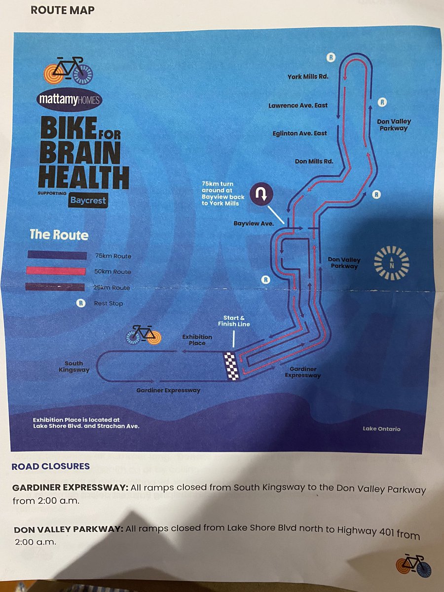 A fun way to start the day with the bike for brain health 🥳🧠<a href="/SupportBaycrest/">Baycrest Foundation</a> #FearNoAge #BikeforBrainHealth