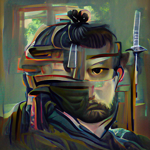 O_T_Human's tweet photo. Portrait of someone who is not a ronin (#GEX3) #art #artist #artwork #nft #nfts #nftcollector https://t.co/XoOvL0zQLj
