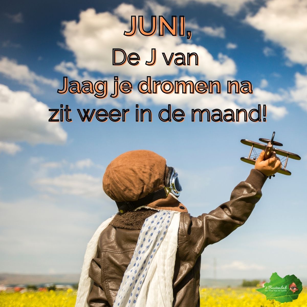 Liavanloo's tweet image. Juni, de J van Jaag je dromen na zit weer in de maand!

#fijnemaandag #inspiratie #quote #spreuk #buitenlab
