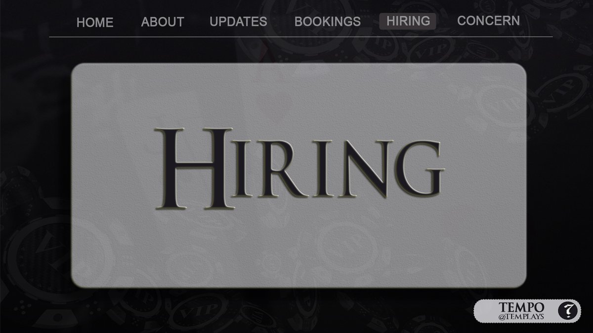 TEMPLAYS's tweet photo. ͏
              WE ARE HIRING! 
              Our band is currently looking for people who are willing to join our journey in the succeeding months! 

͏ https://t.co/9HFBykYoX0