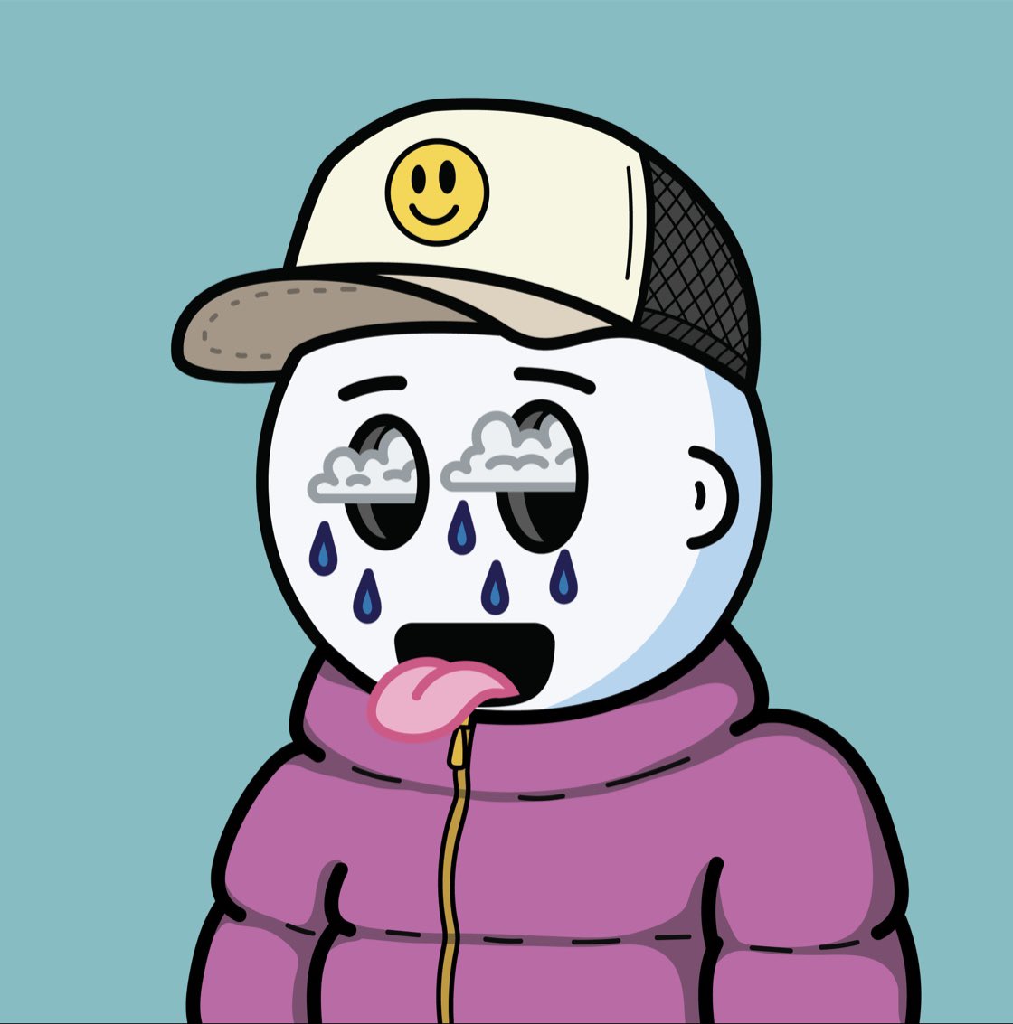 Chi7dishHambino's tweet photo. Finally got dented couldn’t pass it up #PinkPufferGang #DentedDippie @DentedFeelsNFT @DippiesNFT need both these dudes in my 🚐🚐 https://t.co/DEPhNavI4E
