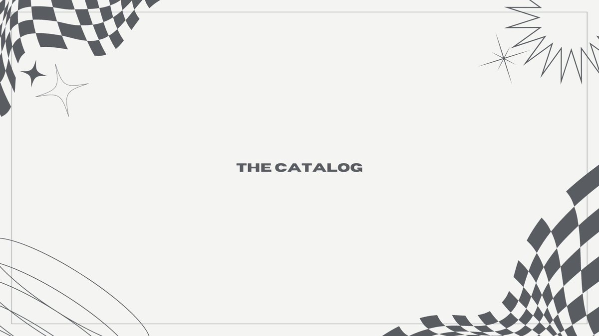 the catalog / Twitter
