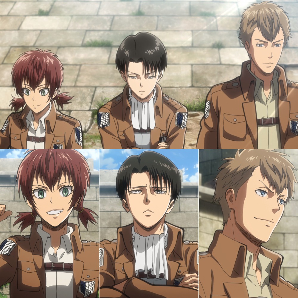 Attack on Titan Wiki on X: Attack on Titan No Regrets Trio   / X