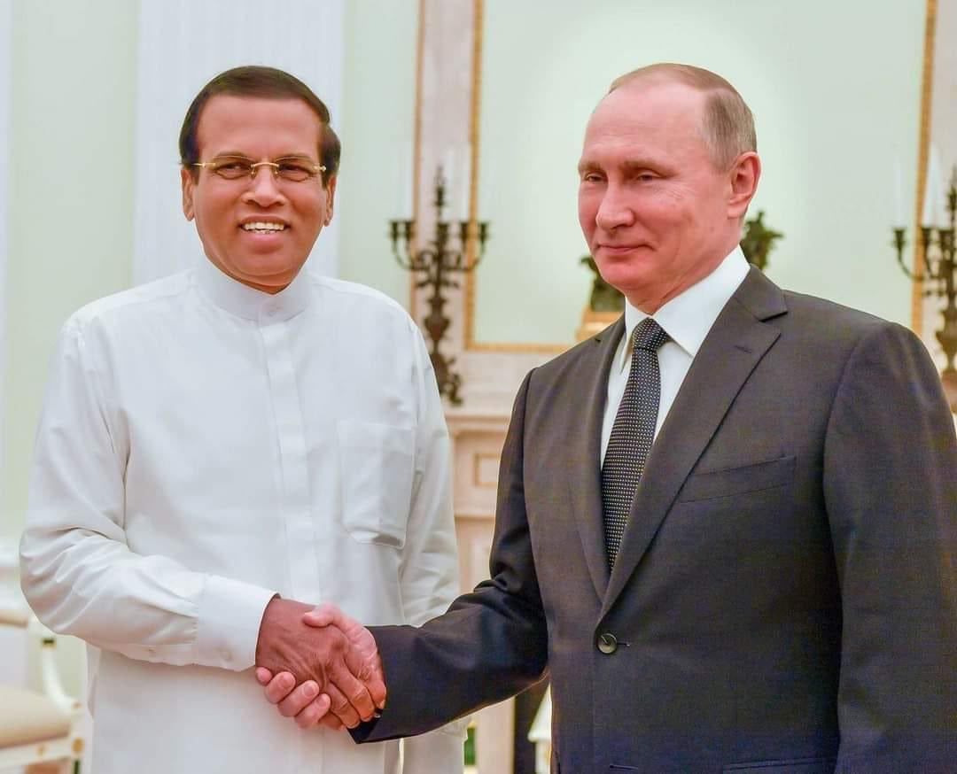 Maithripala Sirisena tweet media