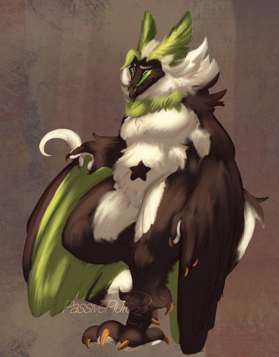 PassivePluto's tweet photo. Starting this month off with a usual Art dump as promised, here’s my silly little fursona that I finally got around to rendering for once 🥰

(#art #drawing #digitalart #procreate #procreateart #digitalpainting #fursona #furry #furryart #originalspecies ) https://t.co/4RP9lze0Pl