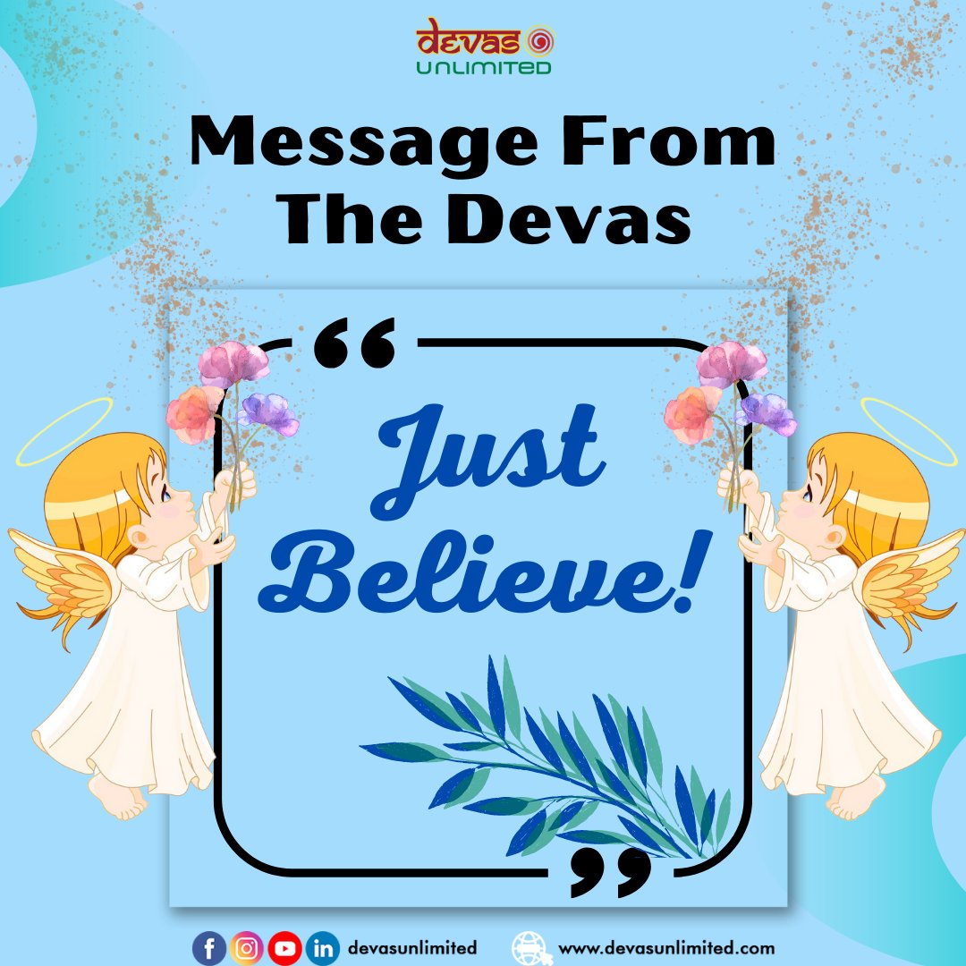 DevasUnlimited's tweet photo. Dearest Atmaself, the power and glory of the Master that you so dearly revere is, in fact, within you, as you! You are capable of anything and everything, if only you believe. The divine power exists in you and is ready to flow through you if you simply allow it. 

1/2 https://t.co/soz9PXGagJ