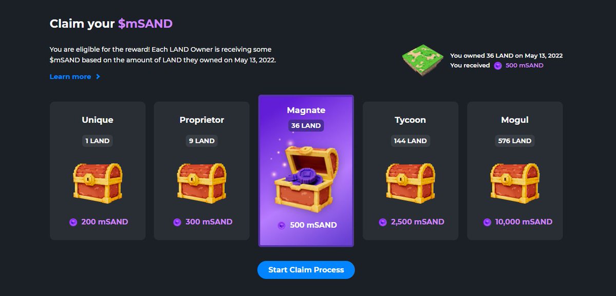 ArtistMrMute's tweet photo. Claim your $mSAND if you have LAND! https://t.co/IMdM8xkJOi