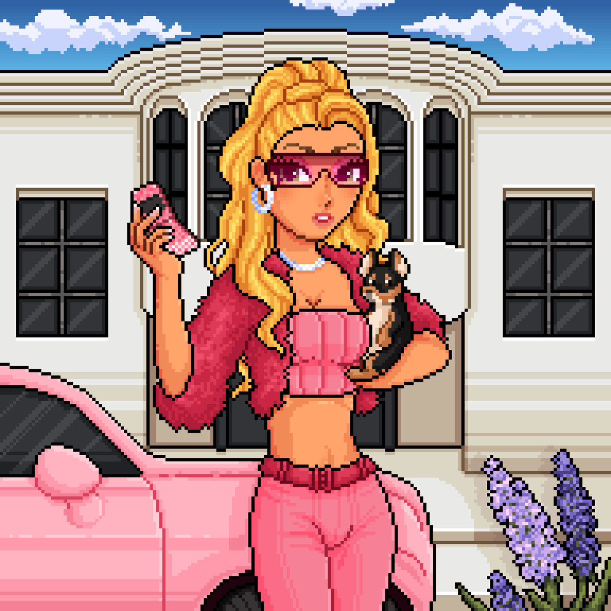 webgirl_eth's tweet photo. Who better to have as our first @DollzUniverse honorary… than the queen of the metaverse herself.

"That's Hot" - @parishilton 

@888innercircle #888InnerCircle #PinkRealm #ParisHilton #Sliving https://t.co/JvGnrBs1AS