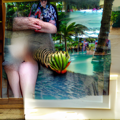 O_T_Human's tweet photo. In a tropical vacation and involves an indiscreet photograph (#CU11) #art #artist #artwork #nft #nfts #nftcollector https://t.co/0xiiLNvoMB