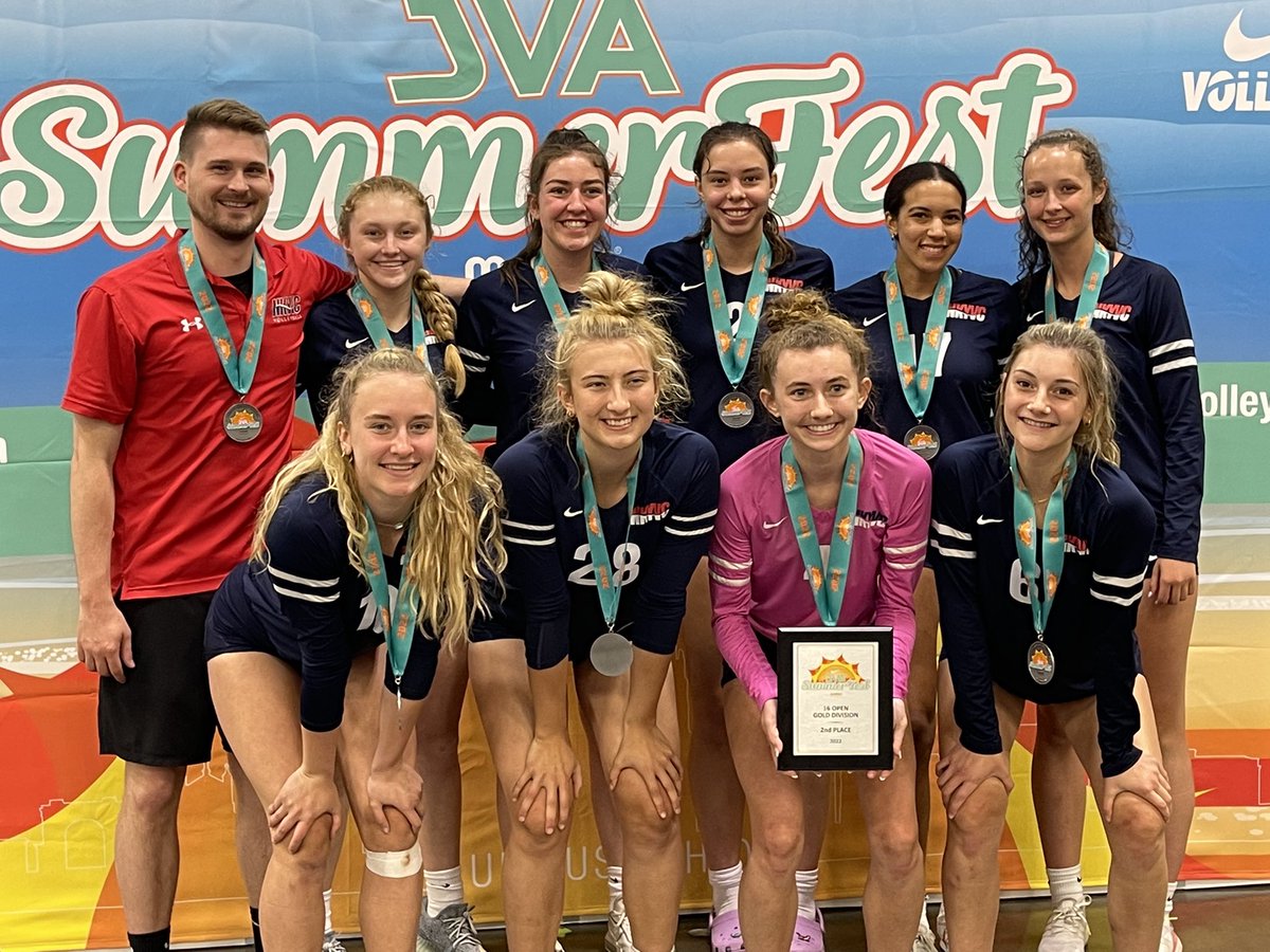 Congratulations to 16 Tsunami and Coach Tyler! 16 Open GOLD Runner-Ups at Summerfest!