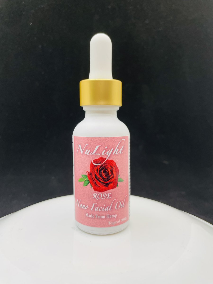 NulightC's tweet photo. Rose Facial Oil 🌹-
Our first cosmetic, with carefully chosen oils sourced from around the world 🌎 

This Facial oil will provide your skin with the hydration it needs. Using our proprietary method involving Sound and Light, we Nano-size our 🌹 oil for total absorption! https://t.co/faVL0JvaxE