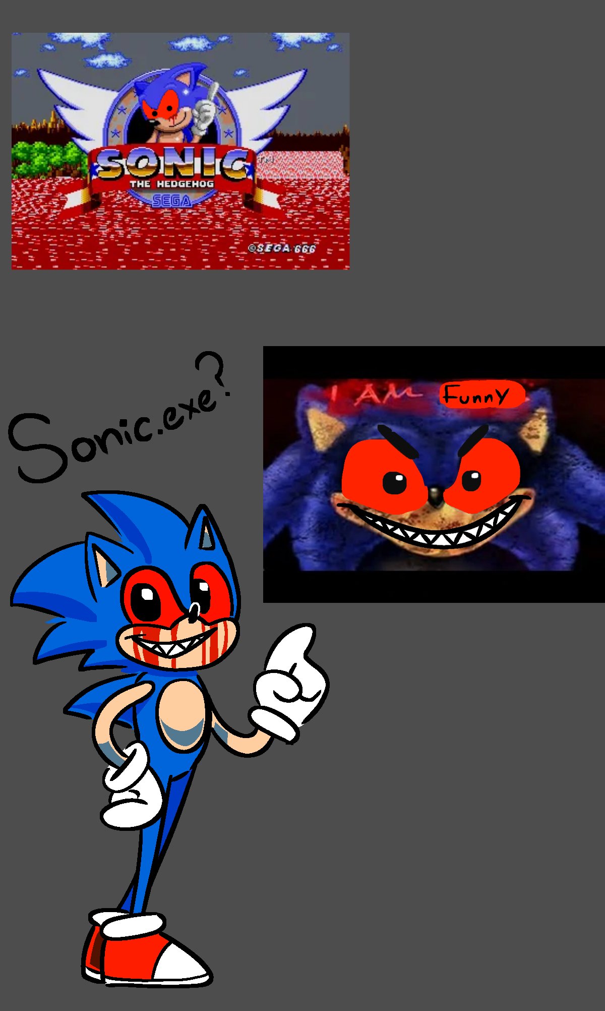 My goofy take on Sonic.EXE : r/sonicexes