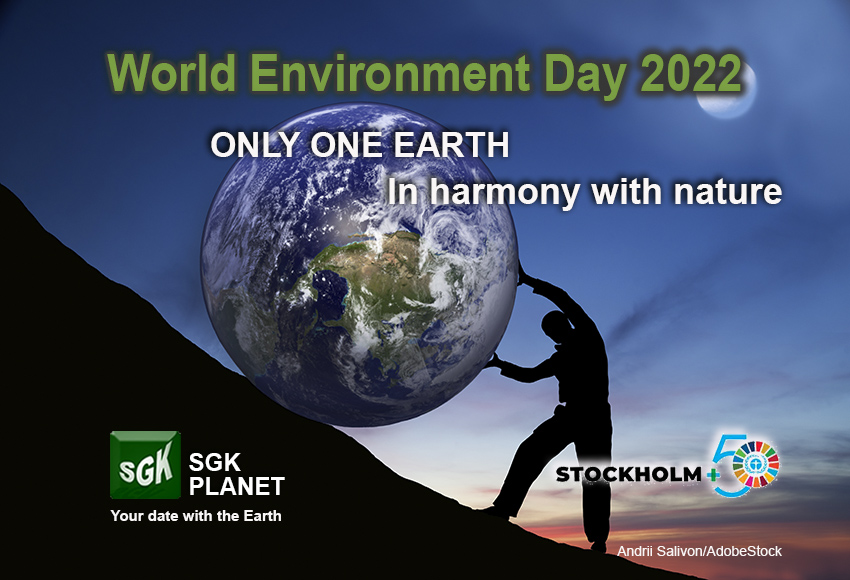 Celebrating #WorldEnvironmentDay at SGK-PLANET sgkplanet.com/en
with the answers about
What is the #Environment, what is its importance? What are its components? How does #ClimateChange affect the environment? #OnlyOneEarth #Stockholm50 #GenerationRestoration #biodiversity