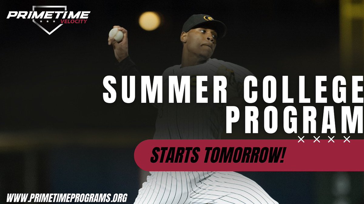3PD_Performance's tweet image. What starts tomorrow?!? COLLEGE SUMMER PROGRAM STARTS ‼️ Spots still available for those that wish to join, excited to get going with all the guys looking to make some huge strides this college offseason #summerprograms #primetimevelocity