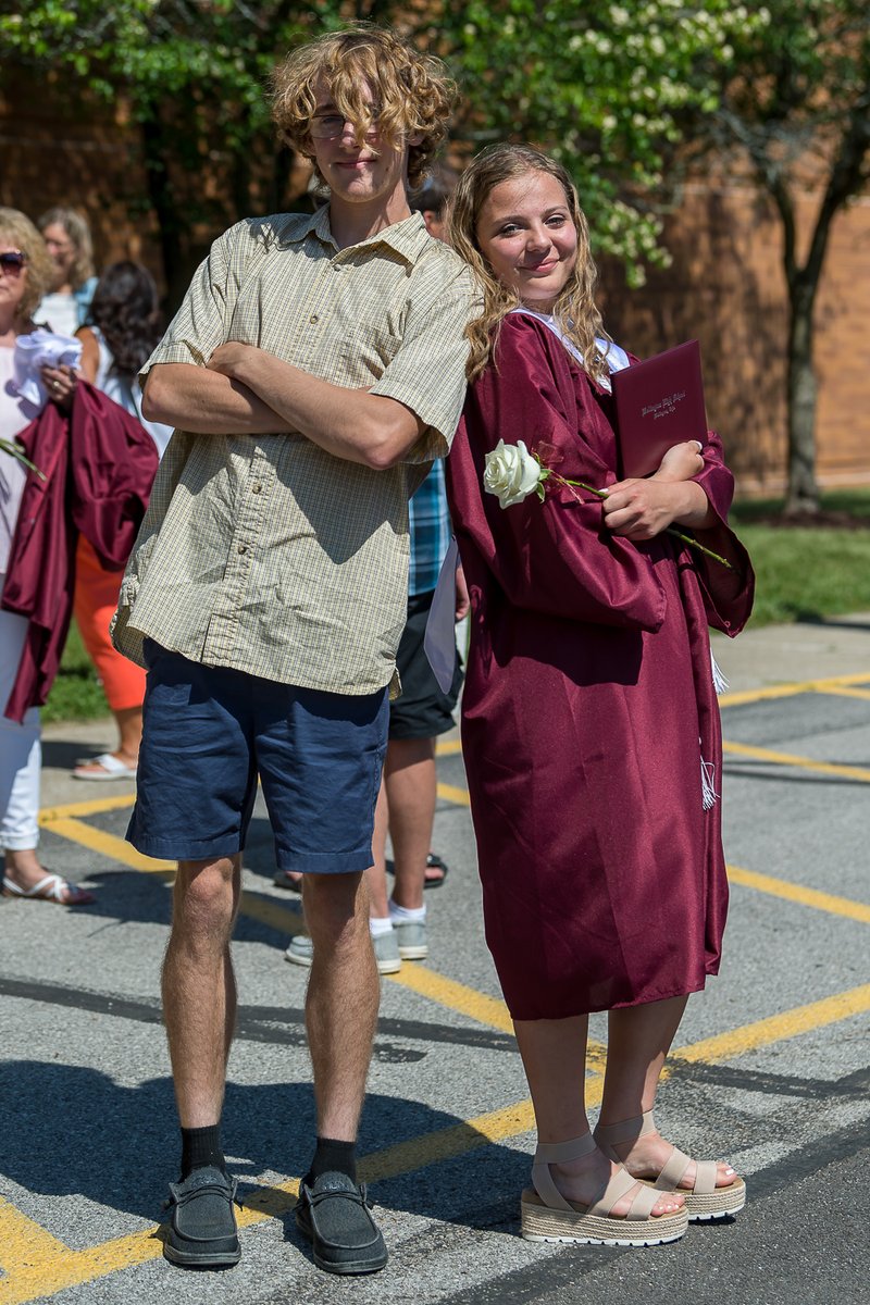 One last time, the <a href="/LindseyGott/">lindsey</a> and <a href="/nedlgott01/">Ned</a> show after graduation. #Classof2022 #Graduation2022