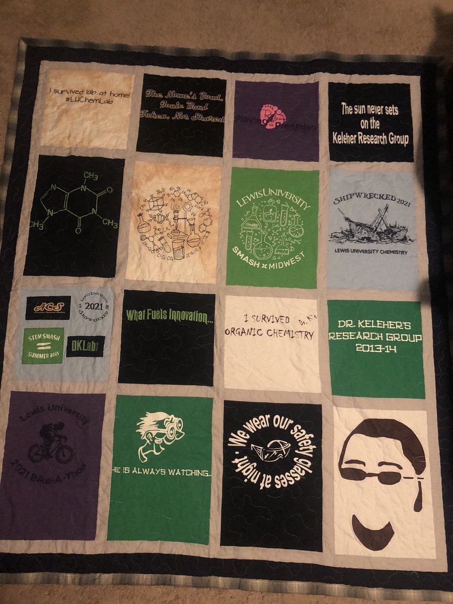 amski33's tweet photo. finally got around to gifting the memories of @DKLab_LewisU this weekend with all the fun shirts we’ve had! wouldn’t trade those memories for the world! #tradition https://t.co/OriQlcp4Dh