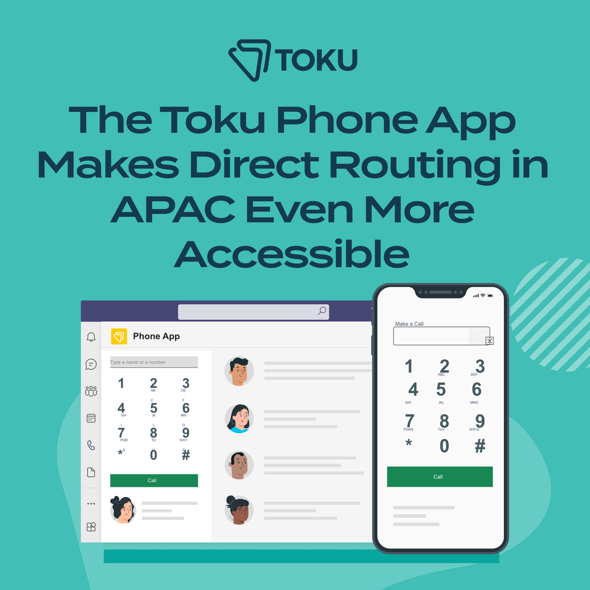 TokuGlobal's tweet photo. @TokuGlobal Head of Product, Girish Dharmaraj had a chat with @uctodaynews to share how #Toku Phone app makes MS Teams calls more cost-effective because there's no need for additional Microsoft licenses.

https://t.co/AWNz9sUO6p

#cloudcomms #remotecollaboration #microsoftteams https://t.co/ZNsVkoo244