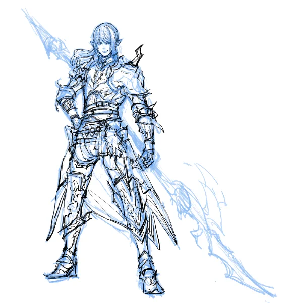 蒼の竜騎士 #FF14 