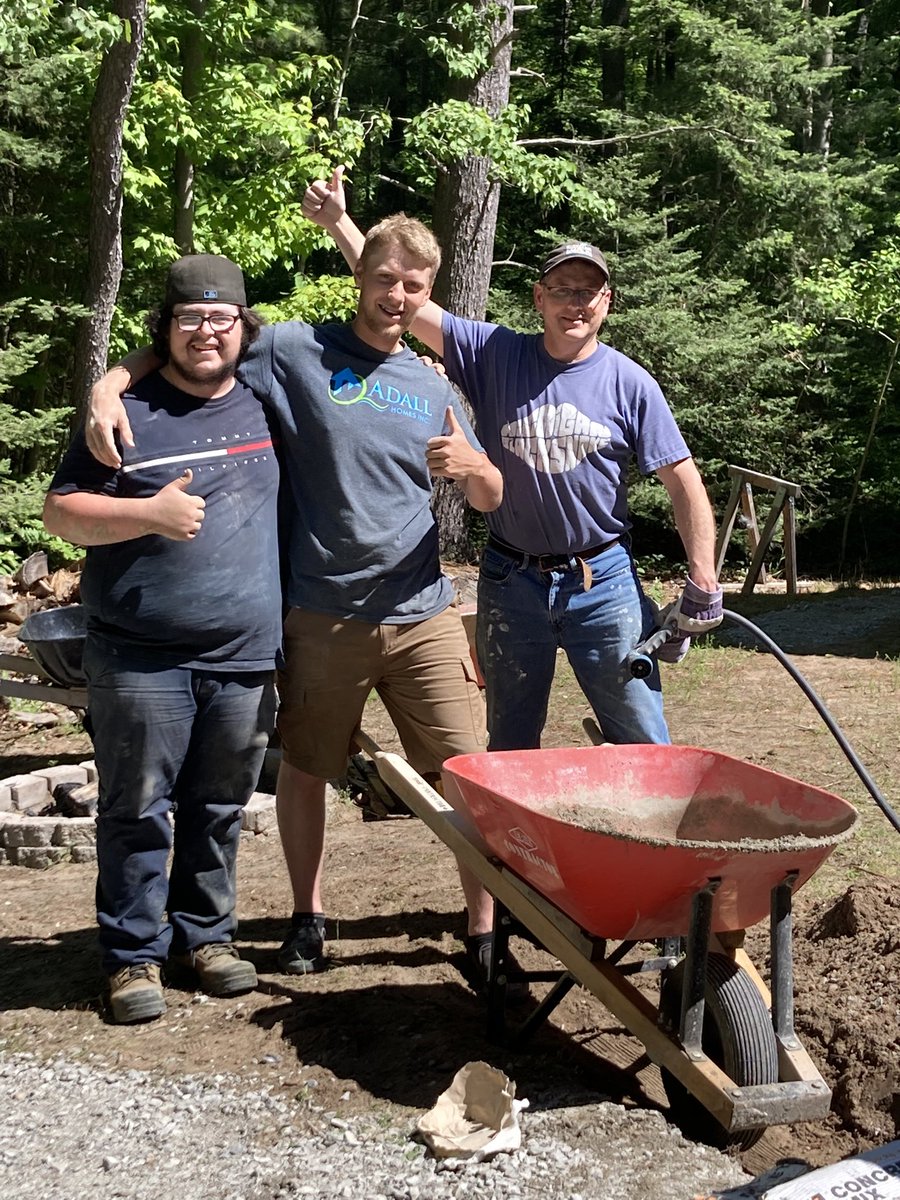 Teamwork, getting the job done, friends, food and fun #Thankful