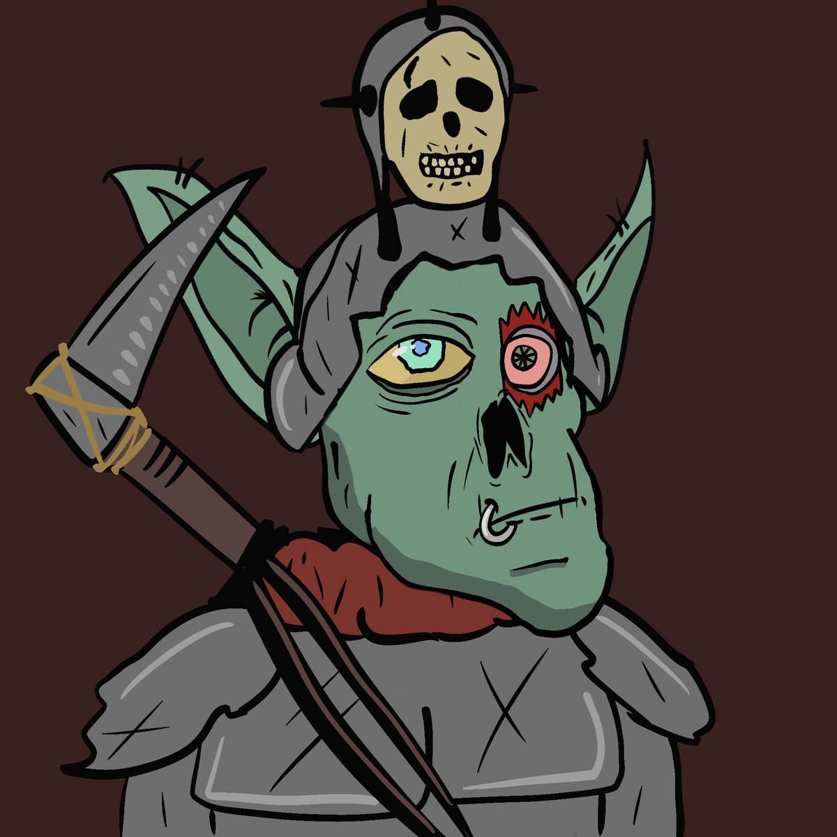 gₒbₗᵢₙ aᵣₘy ₛₑₑ ₑₗf, ₜᵣₒₗₗ, aₙd dwaᵣfₛ. gₒbₗᵢₙ aᵣₘy fᵣₒₙₜₗᵢₙₑ aₙd ₚᵣₒₜₑcₜ  ₜₒwₙ fₑᵣ bₑᵣgₑᵣₛ.
Minting in a hour 👀
.0035
#MintingSoon #NFTCommmunity #Goblintownwtf