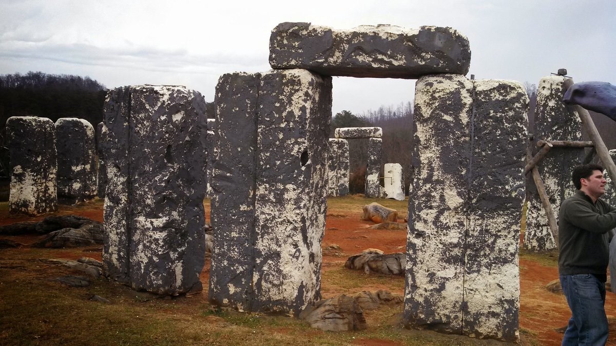 Mandate33's tweet photo. @atlasobscura On our list! To complete the trifecta with #Maryville and #foamhenge. https://t.co/FXtzP6zeNw