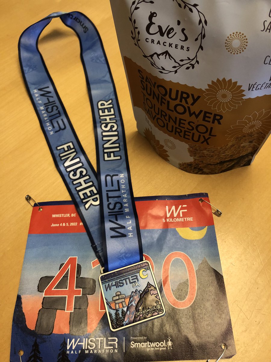 Thank you <a href="/whistlerhalf/">WhistlerHalfMarathon</a> for a great weekend!  Awesome to be racing again in person through #trees and #nature!  #nobears <a href="/Smartwool/">Smartwool</a> <a href="/ScandinaveWhis/">Scandinave Whistler</a>