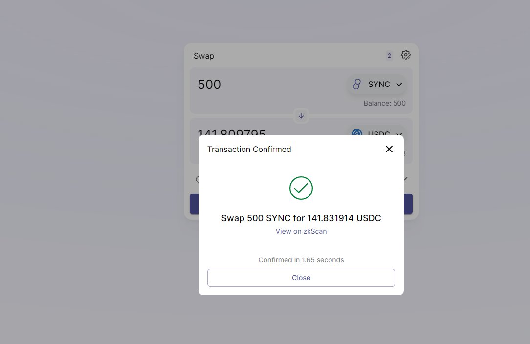 Nice Join discord: discord.com/invite/6zy2c9Y…… #L222 #zkSync #Layer2 #ZKRollup #testnet #Ethereum #DeFi