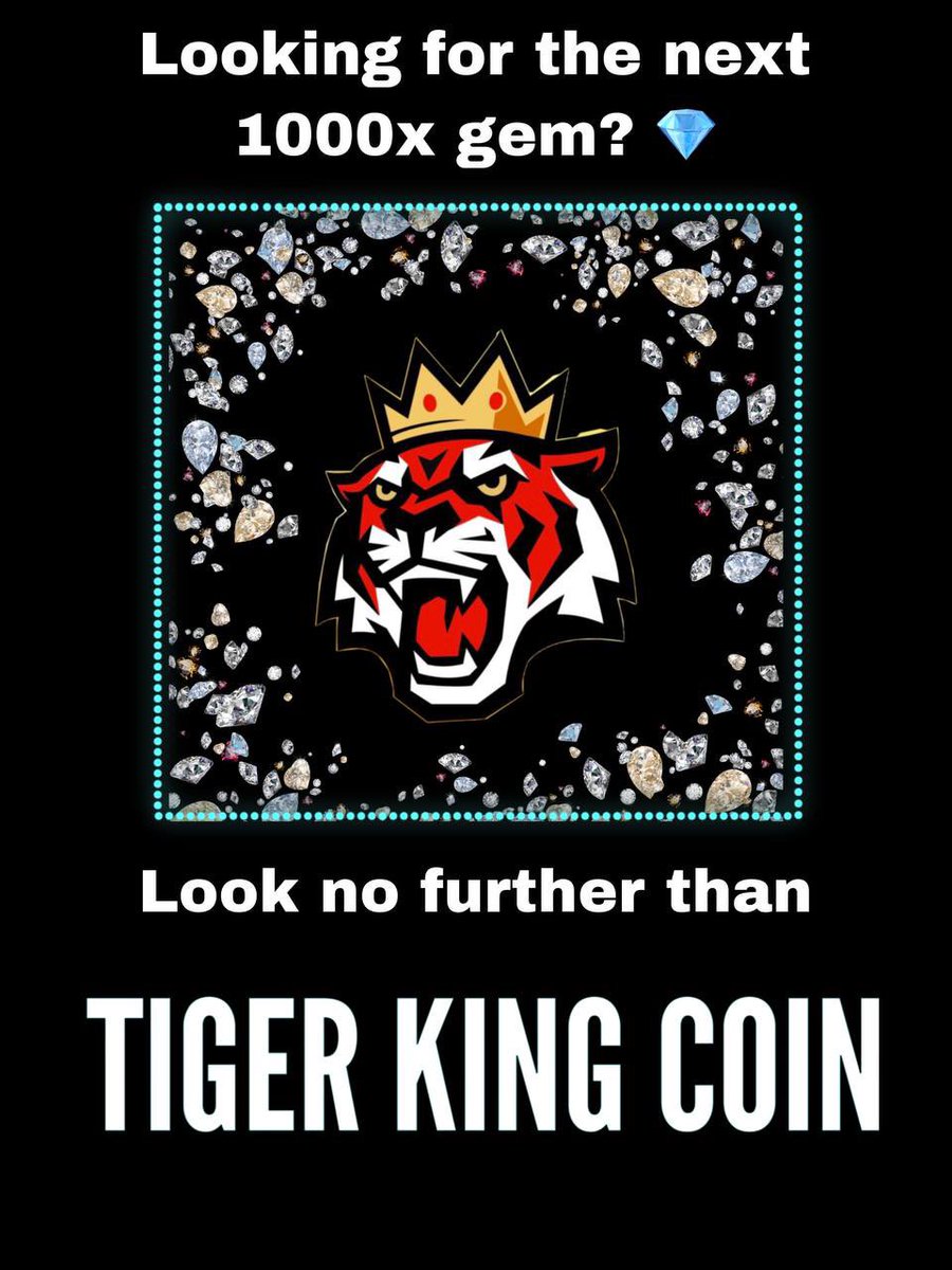 <a href="/Tee1972bruijn/">T1972🐅👑</a> <a href="/cryptogems555/">Crypto GEMs 📈🚀</a> <a href="/Tiger_King_Coin/">$TKING Tiger King Coin Official</a> <a href="/stellardevorg/">StellarDev</a> <a href="/nftworldsNFT/">NFT Worlds</a> <a href="/Tigers4Ever2010/">Tigers4Ever</a> #TKING #Metaverse coming soon.  #TigerKingdom will be #P2E  #TKING2aPenny 3000x incoming <a href="/Tiger_King_Coin/">$TKING Tiger King Coin Official</a> only 711B supply before burns #yearofthetiger #NFTs