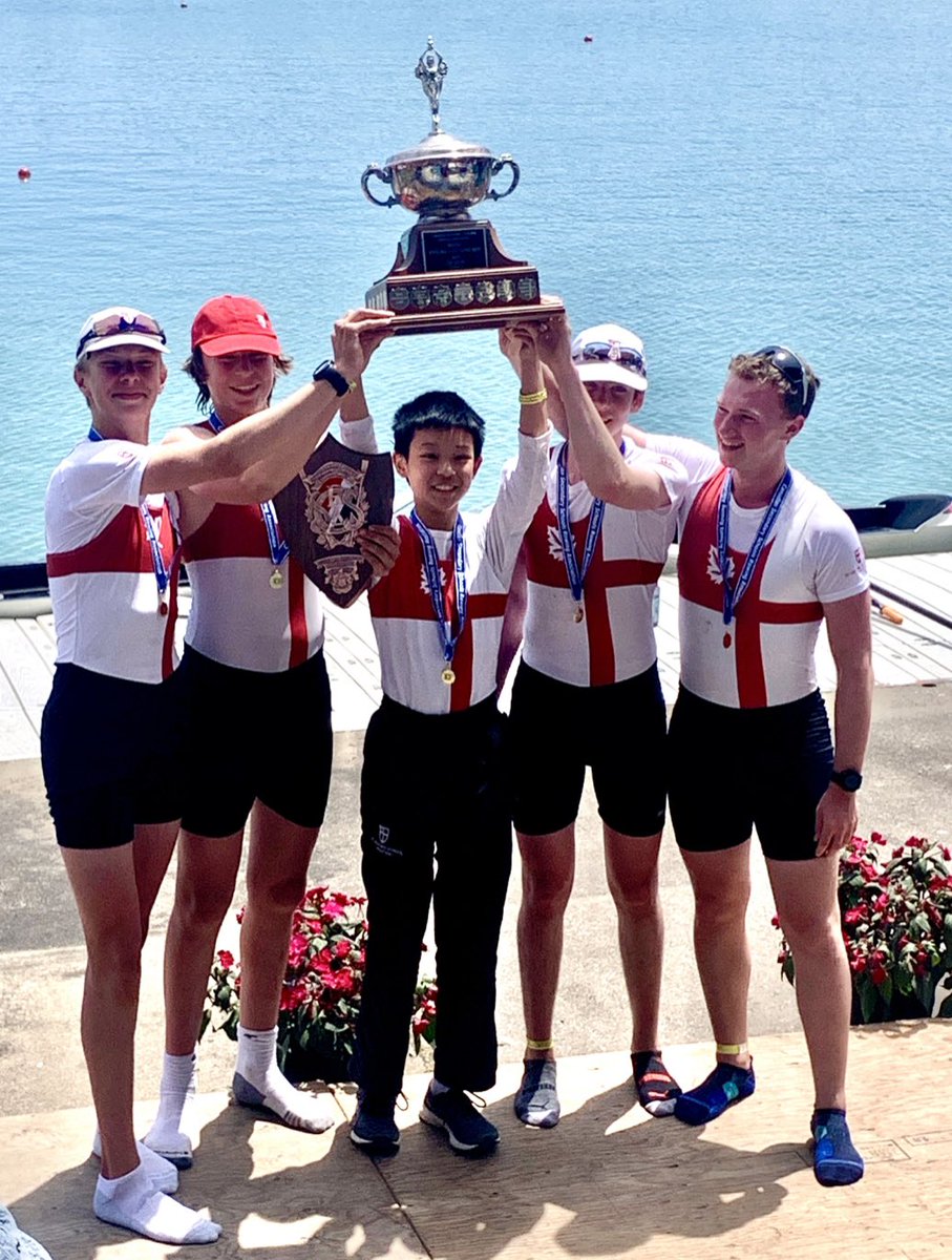 St. George's Athletics (@athleticsaints) on Twitter photo We have 5 new national rowing champions! 🏆
• Oliver and Ben in Jr 2x
• Oliver, Alex, Ole, Ben, and Owen in Jr 4x+
Congrats to the rowers and their coaches for all their hard work this year!!
<a href="/saintsbcrowing/">St. George's Rowing</a> <a href="/SaintsBC/">St. George's School</a> <a href="/rowCSSRA/">CSSRA</a> We have 5 new national rowing champions! 🏆
• Oliver and Ben in Jr 2x
• Oliver, Alex, Ole, Ben, and Owen in Jr 4x+
Congrats to the rowers and their coaches for all their hard work this year!!
<a href="/saintsbcrowing/">St. George's Rowing</a> <a href="/SaintsBC/">St. George's School</a> <a href="/rowCSSRA/">CSSRA</a>