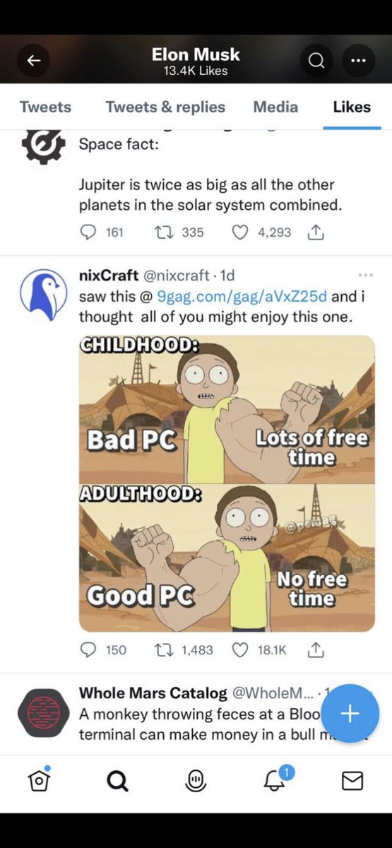 Crypto_Gambit_'s tweet photo. We’ve seen how this story goes.

$O looks unbelievably primed to not only catch up but do something absolutely stupid.

Elon tweeting not once but several times  plus liking sequential tweets that is “Childhoods End”….

gg. https://t.co/CPFf0EYIrk