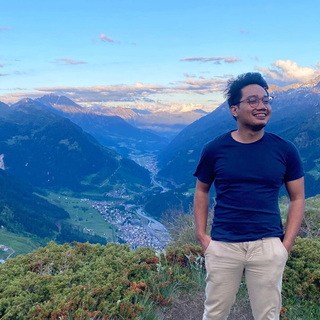 Momen terakhir Eril saat liburan di Swiss.