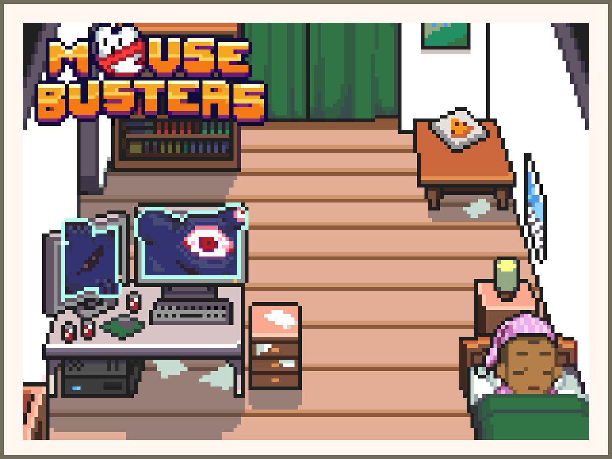 I have successfully cleared Room 102!
mousebusters.odencat.com
#mousebusters