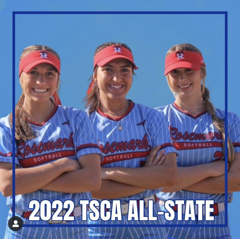 Honored to be announced as a 2022 TSCA All-State player along with <a href="/b_harrison06/">brooke harrison</a> &amp; <a href="/Kayla_Clement6/">Kayla Clement</a>! <a href="/TRASoftball/">Tipton-Rosemark Academy Softball</a> <a href="/CoachKRyman/">Kristin Ryman</a> <a href="/CoachDot_LU/">Dot Richardson</a> <a href="/BUMoore/">Glenn Moore</a> <a href="/gillespie_jeff/">Jeff Gillespie</a> <a href="/lauradukes23/">Laura Dukes</a> <a href="/CoachJexx_RMU/">Coach Jexx</a> <a href="/UUAthleticsSB/">Union University Softball</a> <a href="/rglawson45/">Rick Lawson</a> <a href="/NWCCSoftball/">Northwest Ranger Softball</a> <a href="/ChelseaEFarmer/">Chelsea Farmer</a> <a href="/LegacyLegendsS1/">Legacy & Legends Softball</a> <a href="/BrenttEads/">Brentt Eads</a>