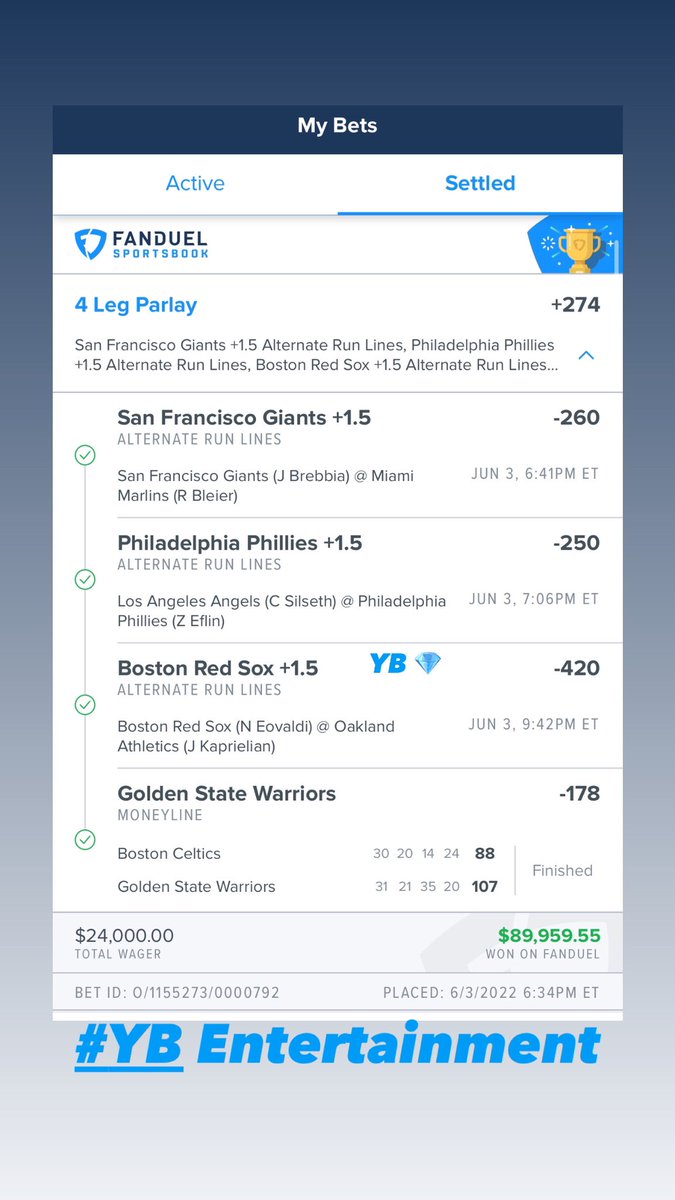 IamMarkZ_'s tweet image. @FDSportsbook @ActionNetworkHQ @br_betting 💎💰🙏🏾 #GamblingTwitter