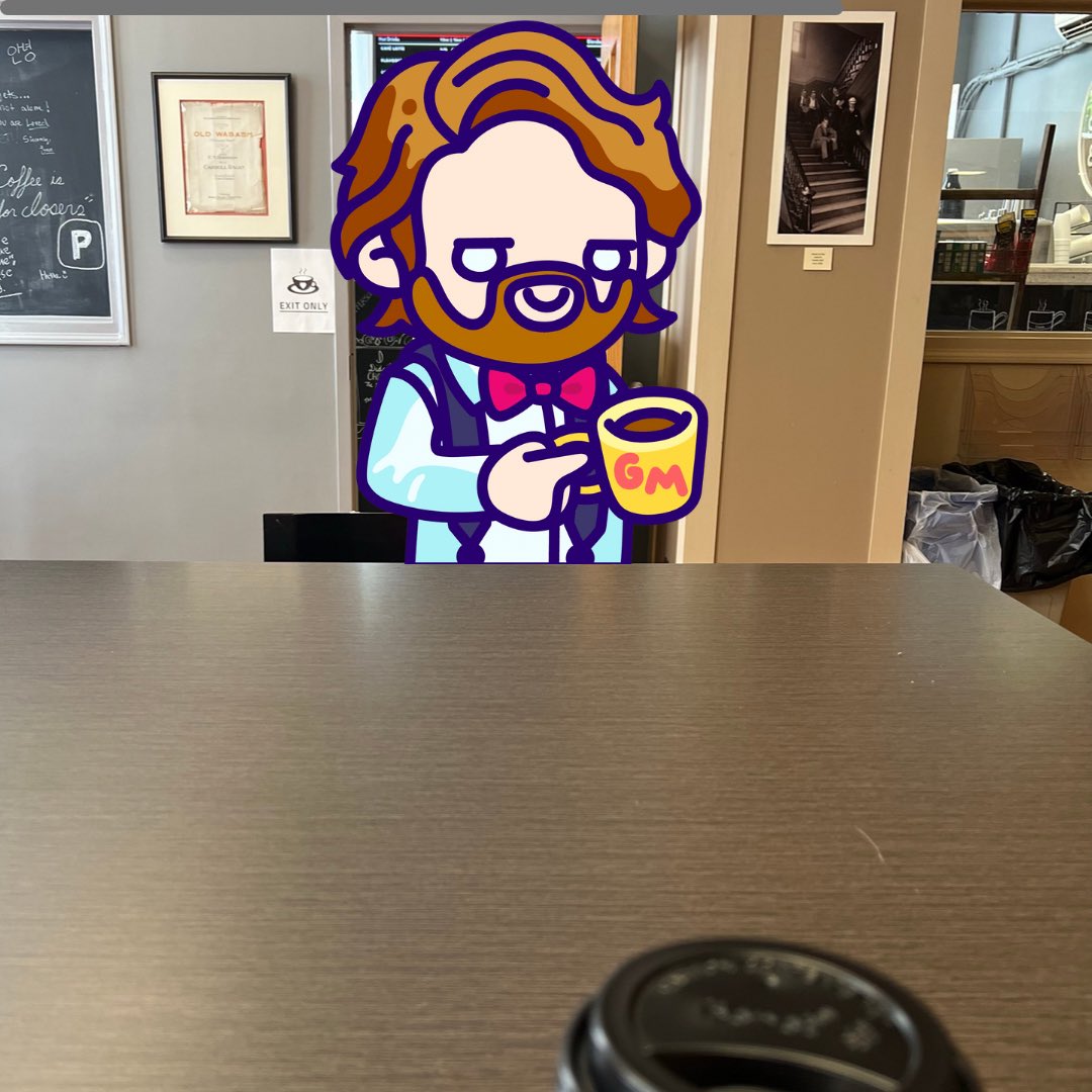 BryanXBT's tweet photo. This weekend had the pleasure of sipping coffee from @1832Brew at @WabashCollege and sharing some high level conversations with the @coffeejunkienft homie. Always keep learning and sharing! https://t.co/LtBwsehT58