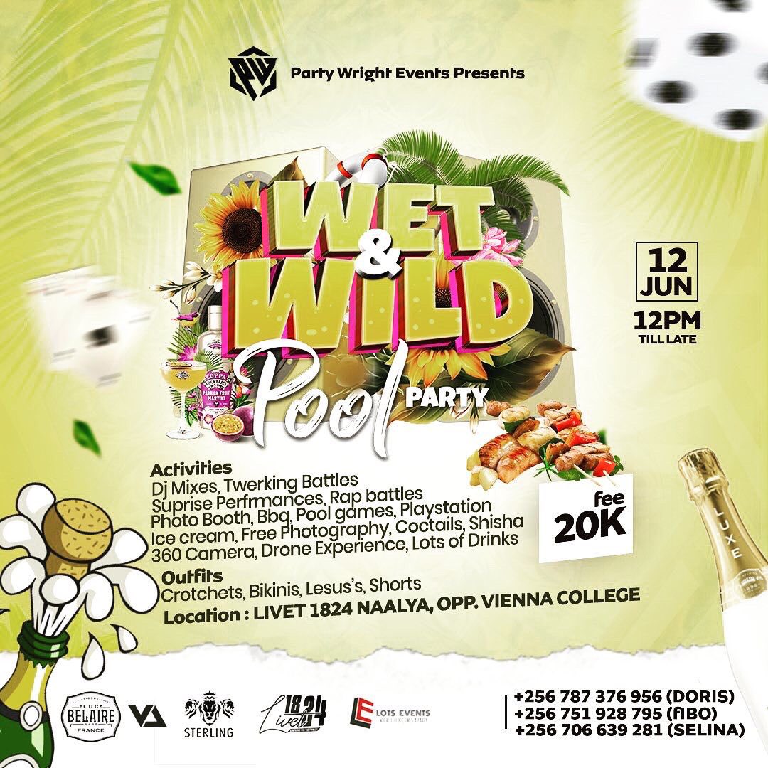 MopresUg's tweet photo. Picture taken On 12th June This Sunday at LIVET 1824 as @saufah_ @Amooti_Mami  calling for help after acting like they know how to swim 🏊‍♀️ 😂😂 #WetAndWild https://t.co/PsNUCo2nds