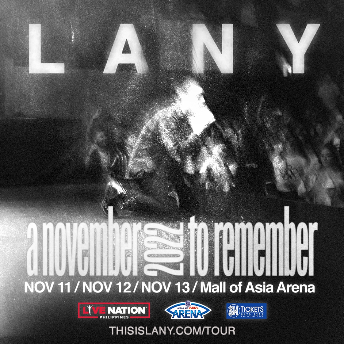 Live Nation PH on Twitter: "LANY is back in Manila for their "a