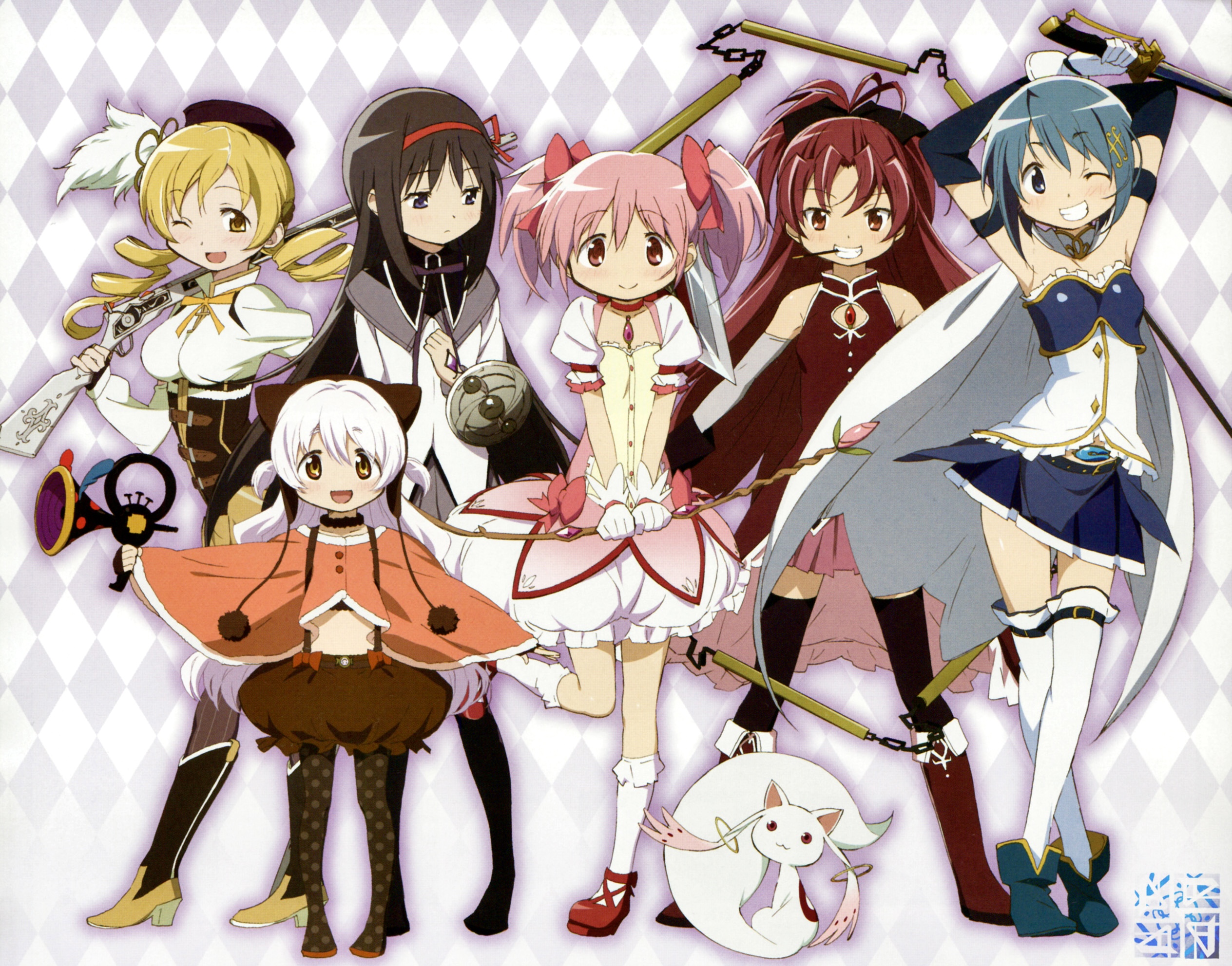 Mahou Shoujo Madoka Magica мультфильм 2012