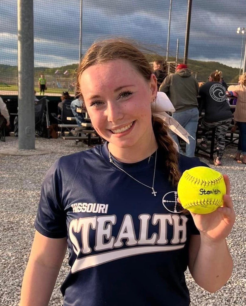 Chicka, chicka, boom, boom, boom! Check out these hot bats; Delaney Crocker, Abigail Smith, and Layla Underwood, making it happen in OKC!!