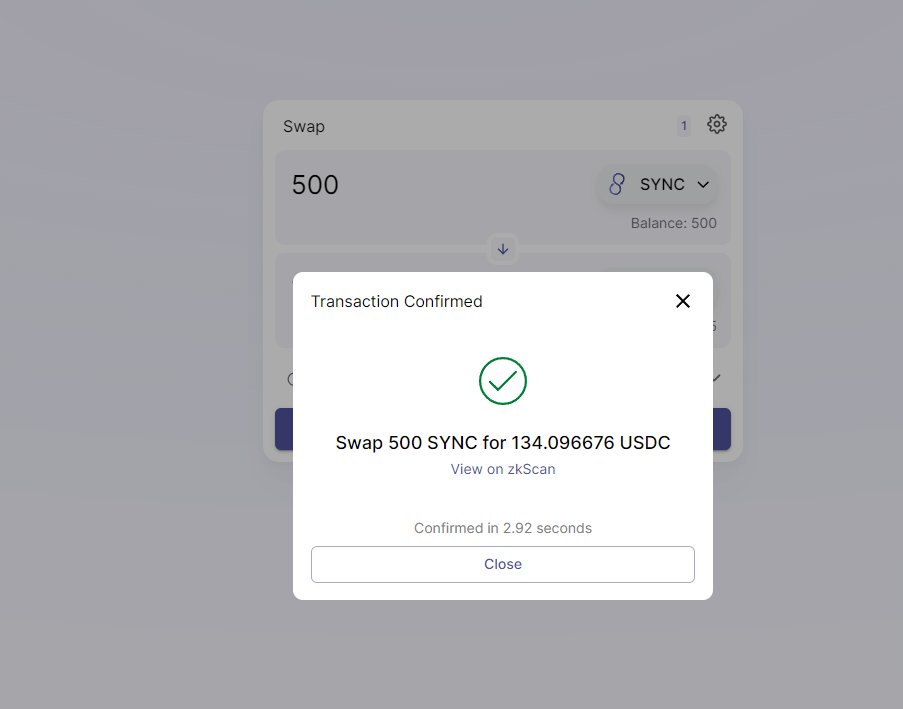 Nice Join discord: discord.com/invite/6zy2c9Y…… #L222 #zkSync #Layer2 #ZKRollup #testnet #Ethereum #DeFi