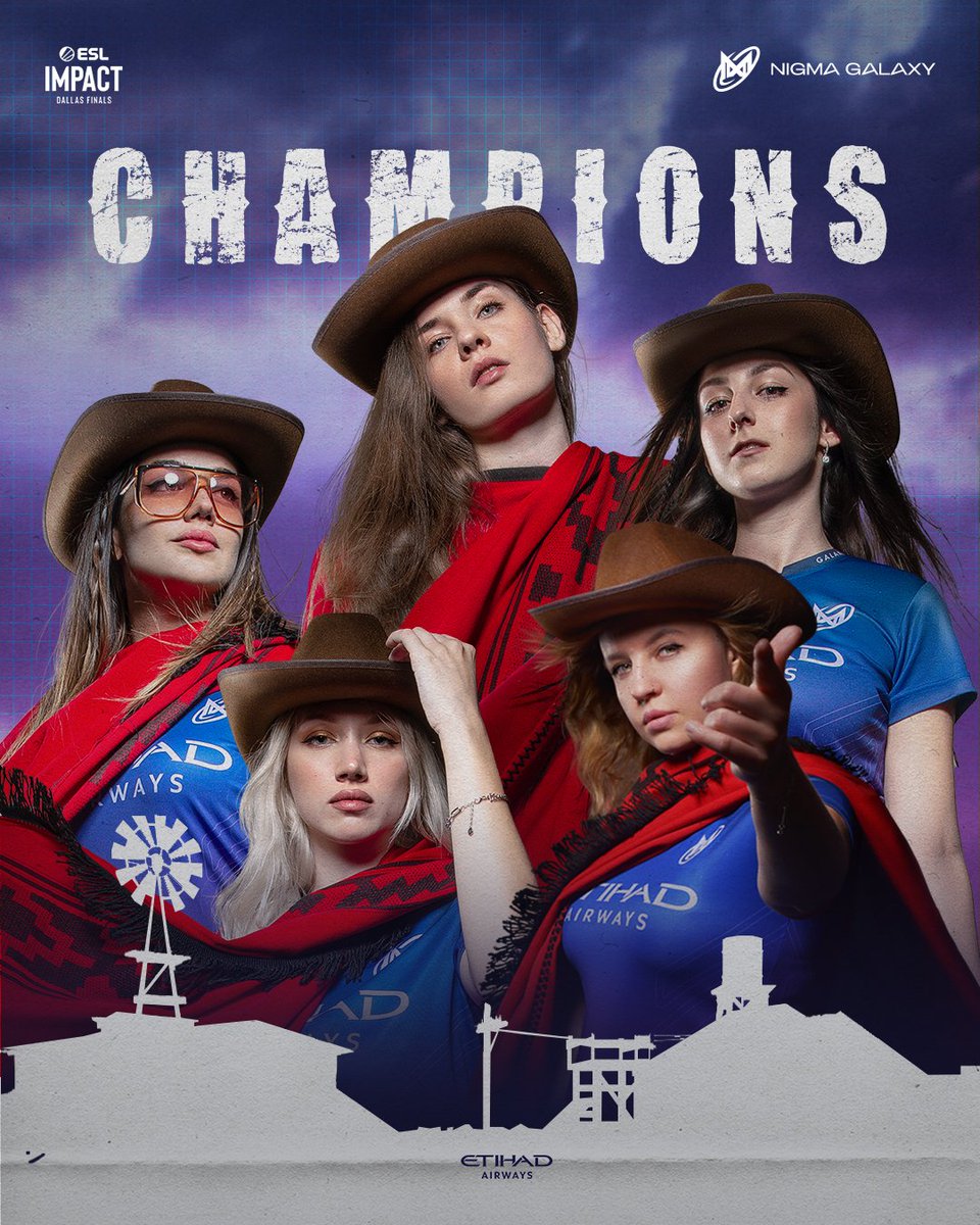 After a long crazy journey, we are your #ESLIMpact Dallas Champions🌟

Thank you <a href="/DreamHackCSGO/">DreamHackCSGO</a> for having us and thanks  to everyone who joined us along the way💙💜

#StarsAligned #NGXcsgo