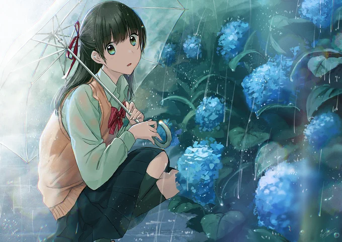 梅雨入り☔️ 