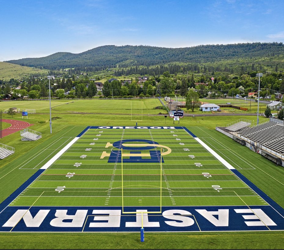 Kellen Leonard (@kellenleonard) on Twitter photo After a great day at camp I'm blessed to say I have received an offer from Coach Camp to play football at Eastern Oregon University! Go Mountaineers!💙
<a href="/CoachWoody82/">Coach Woody</a>
<a href="/RylandSpencer/">Ryland Spencer™</a>
<a href="/BrandonHuffman/">Brandon Huffman</a>
<a href="/EvansRankings/">Matt Evans</a>
<a href="/CoachCamp/">Chris Camp</a> After a great day at camp I'm blessed to say I have received an offer from Coach Camp to play football at Eastern Oregon University! Go Mountaineers!💙
<a href="/CoachWoody82/">Coach Woody</a>
<a href="/RylandSpencer/">Ryland Spencer™</a>
<a href="/BrandonHuffman/">Brandon Huffman</a>
<a href="/EvansRankings/">Matt Evans</a>
<a href="/CoachCamp/">Chris Camp</a>